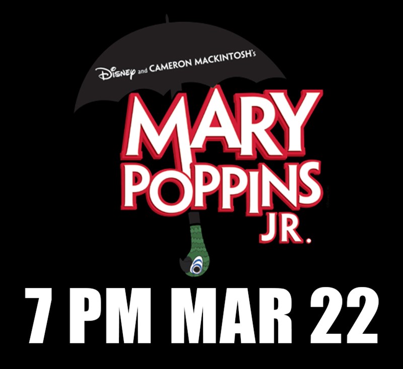 Get Information and buy tickets to Mary Poppins Jr. - Mar 22 @ 7 pm Presented by Lansing Catholic Junior Cougars on LCHS Drama