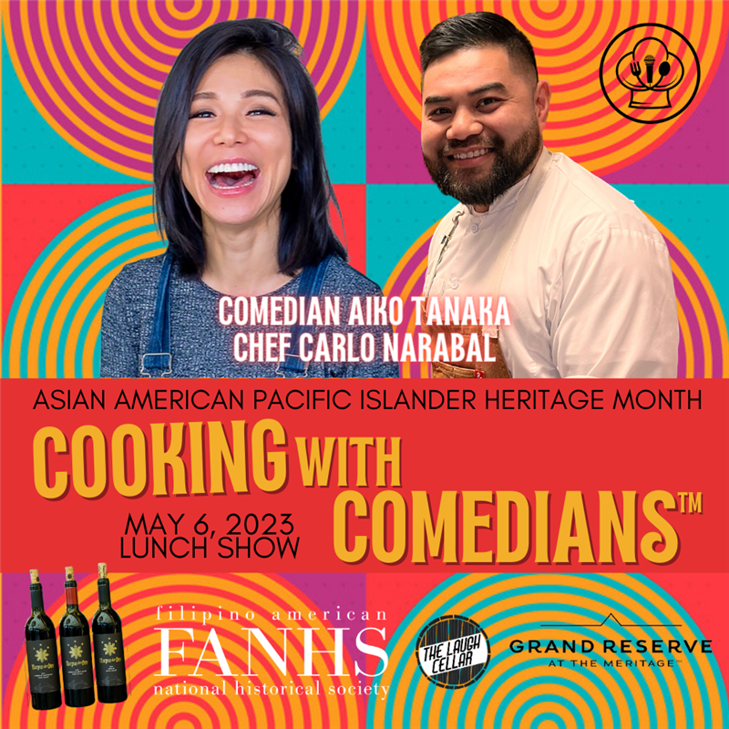 Obtenez des informations et achetez des billets pour Cooking with Comedians AAPI Edition with Jenny Yang & Chef Carlo - $140 sur The Laugh Cellar