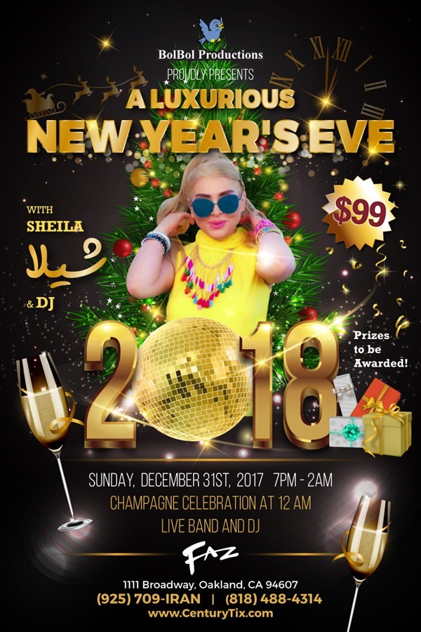 Get Information and buy tickets to 2018 New Year Party  on Century Tix