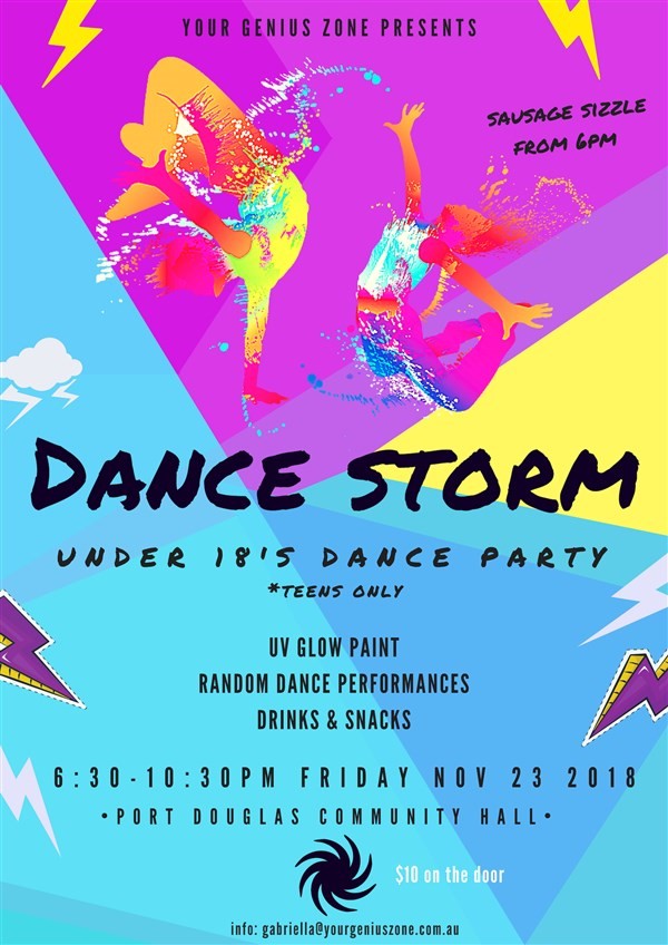 Get Information and buy tickets to DANCE STORM End-of-Year Celebration for Teens! on Your Genius Zone