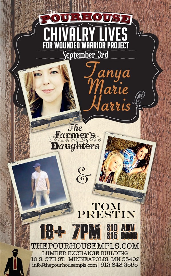 Get Information and buy tickets to THE FARMERS DAUGHTERS W/ GUEST STAR TANYA MARIE HARRIS on Sophia