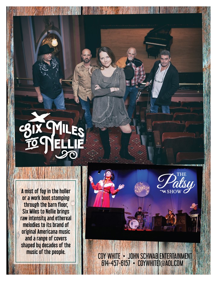 The Patsy Show Featuring Six Miles to Nellie on abr. 02, 19:00@Twin City Opera House - Buy tickets and Get information on operahouseinc.com 