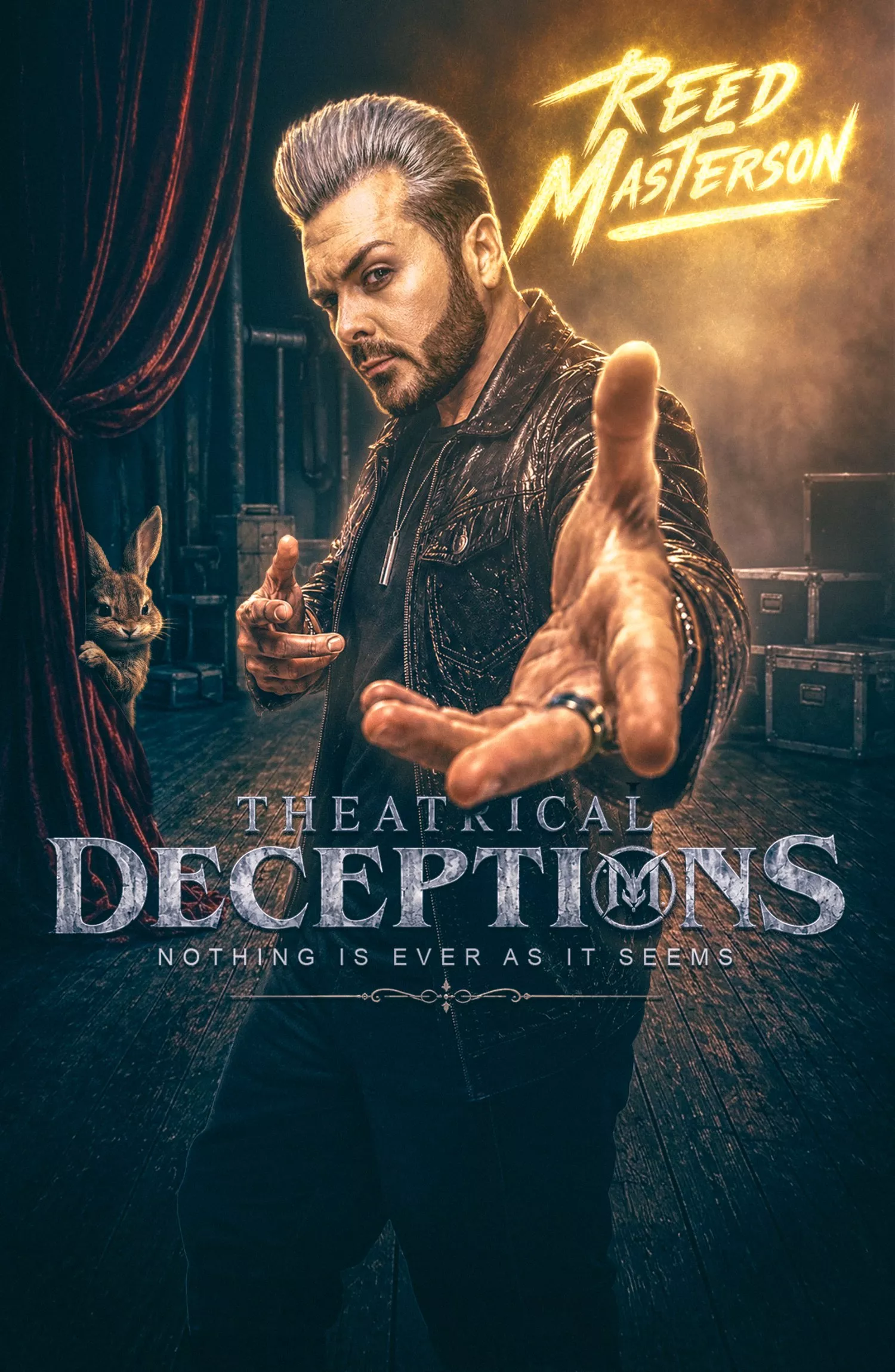Get information, pick a seat & buy tickets toTheatrical Deceptions Reed Masterson on Nov 21, 19:00 @Twin City Opera House | operahouseinc.com
