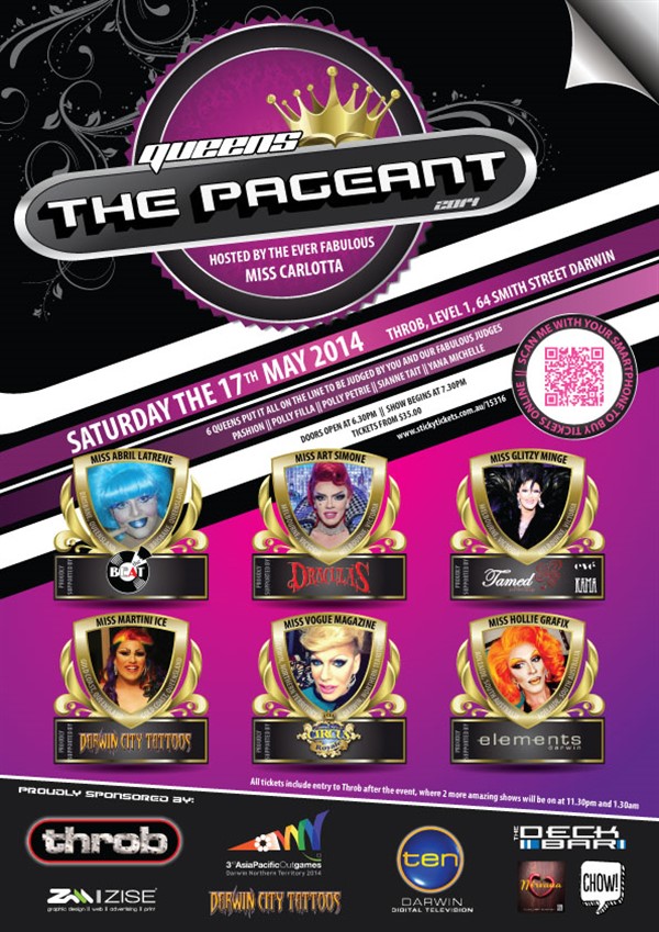 Obtener información y comprar entradas para Queens the Pageant  en Queens of the Galaxy.