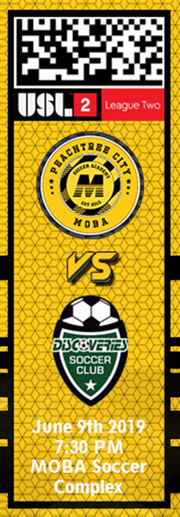Get Information and buy tickets to PTC MOBA vs. Discoveries USL2 on MOBA Soccer Academy