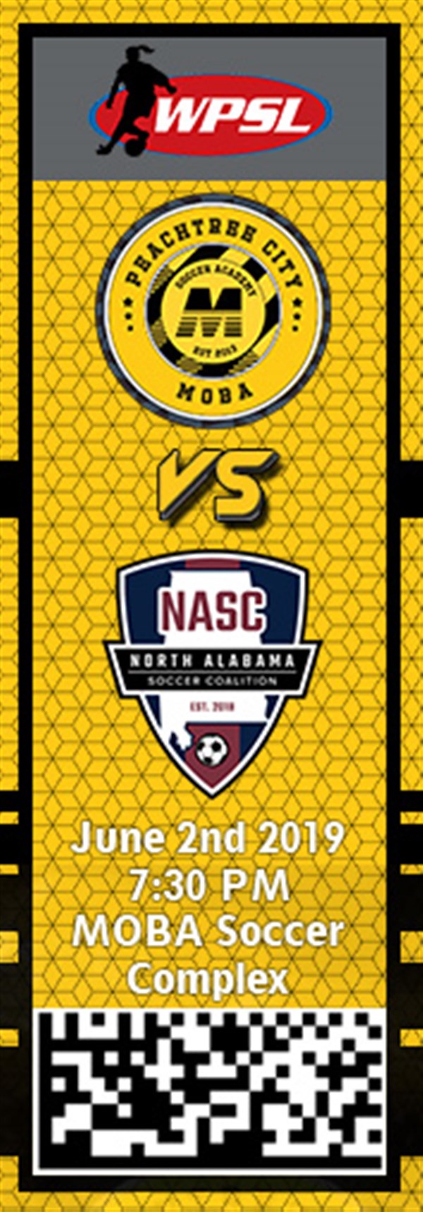 Get Information and buy tickets to PTC MOBA vs. NASC WPSL on MOBA Soccer Academy