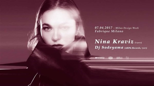 Get Information and buy tickets to Nina Kraviz Sodeyama on Fabrique Milano