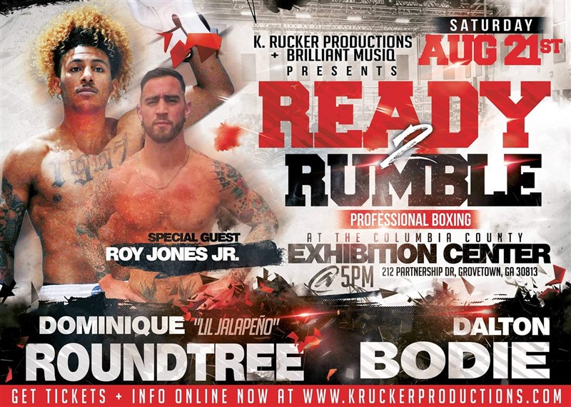 Get Information and buy tickets to Ready 2 Rumble  on K. Rucker Production LLC