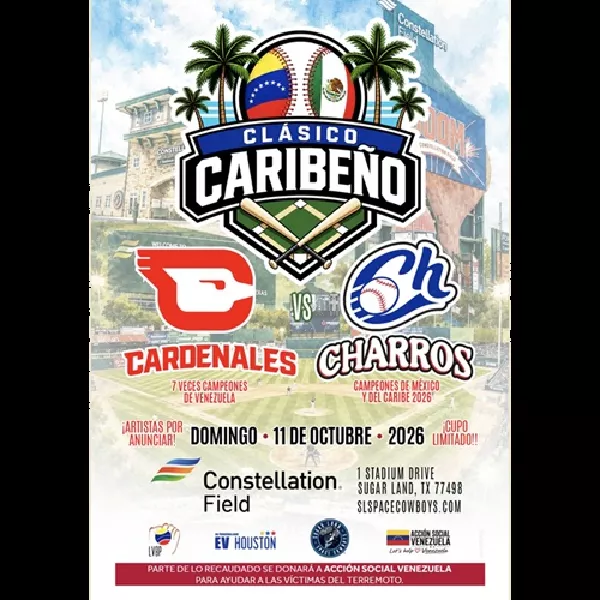 Get Information and buy tickets to Clasico Caribeño de Beisbol - Venezuela vs México - Cardenales VS Charros - Sugar Land, TX  on ClickEvent