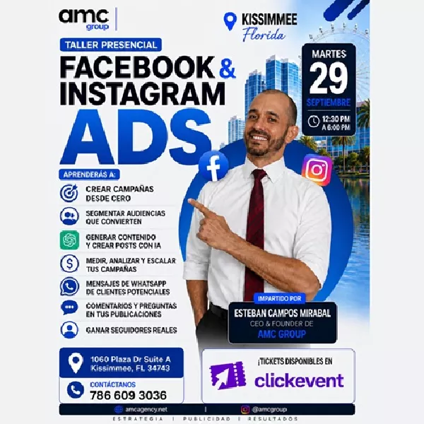 Workshop - Facebook e Instagram Ads - Orlando, FL