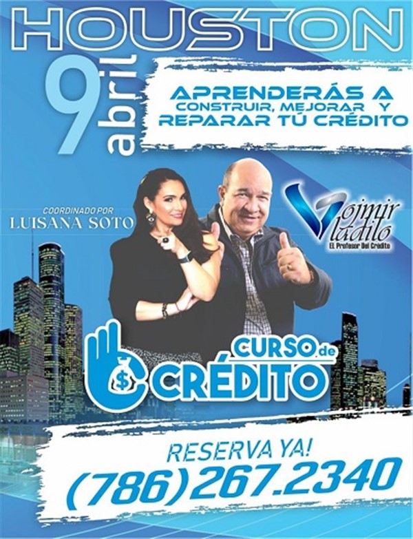 Get Information and buy tickets to Curso de Crédito - Houston TX  on www.click-event.com