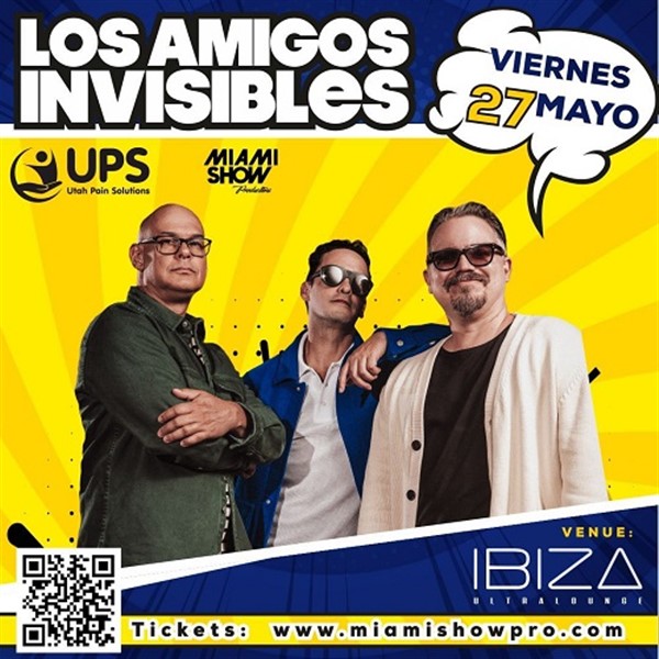 Get Information and buy tickets to Amigos Invisibles - Salt Lake UT 9 pm Puerta - 11 Show on www.click-event.com
