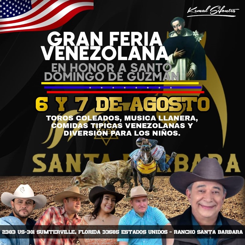 Get Information and buy tickets to GRAN FERIA VENEZOLANA EN HONOR A SAN ANTONIO on www.click-event.com