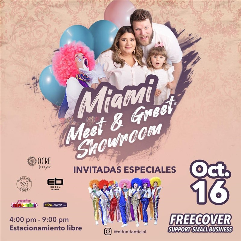Get Information and buy tickets to Miami: Meet & Greet Showroom - Miami, FL.  on www.click-event.com