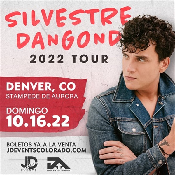 Get Information and buy tickets to Silvestre Dangond - 2022 Tour - Denver CO  on www.click-event.com