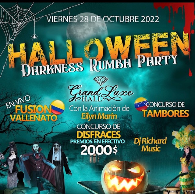 Obtener información y comprar entradas para Halloween Rumba Party - Dallas, TX.  en www.click-event.com.