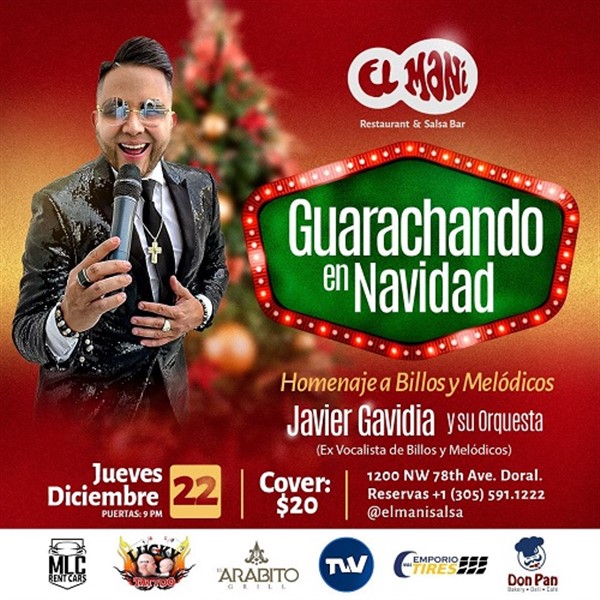 Get Information and buy tickets to Guarachando en Navidad - Doral, FL.  on www.click-event.com