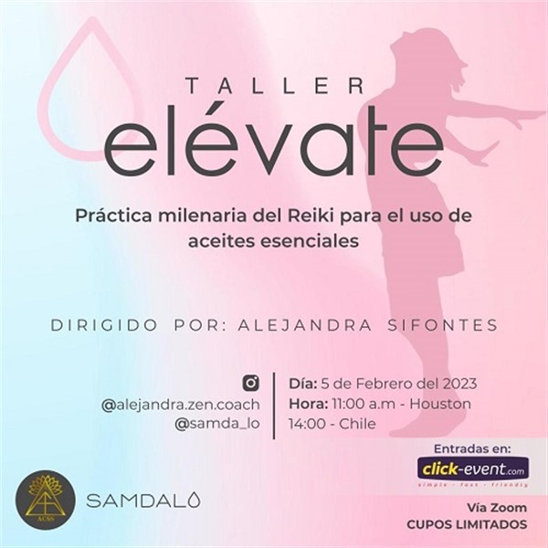 Get Information and buy tickets to Taller: Elevate - Online  on www.click-event.com
