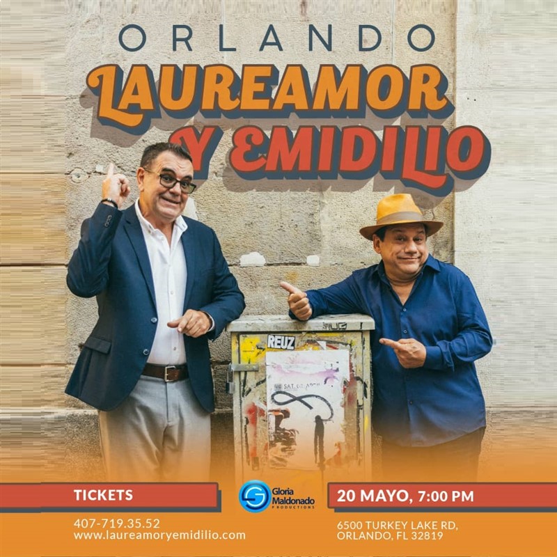 Get Information and buy tickets to Emilio Lovera y Laureano Maquez - Orlando FL.  on www.click-event.com