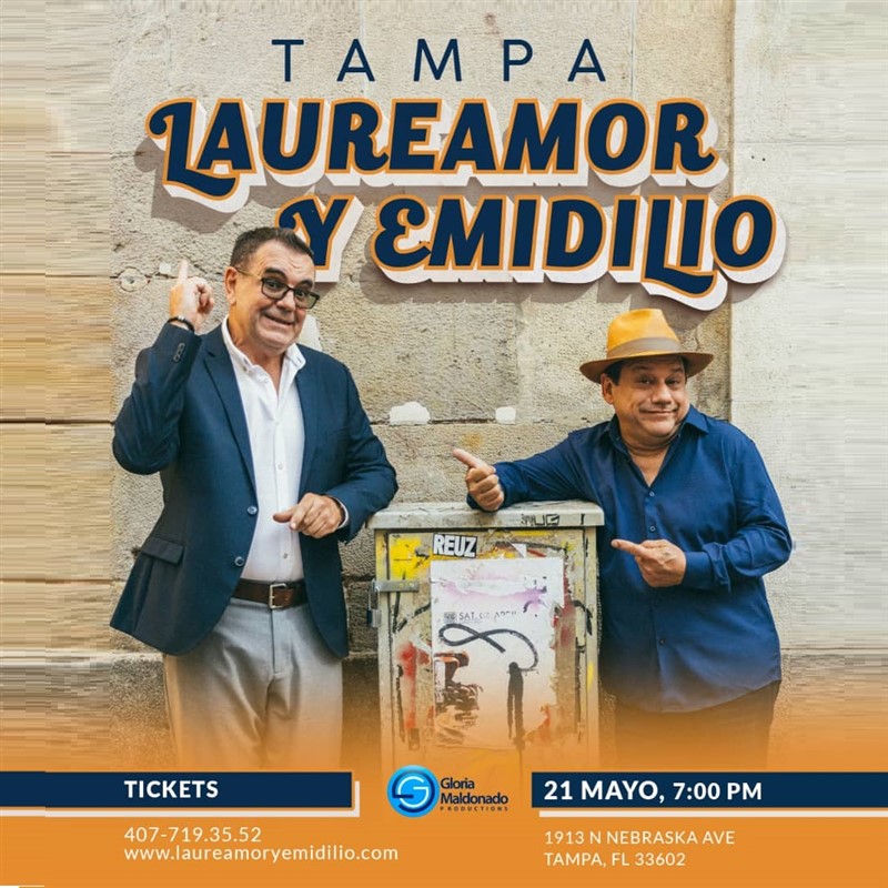 Get Information and buy tickets to Emilio Lovera y Laureano Maquez - Tampa Fl  on www.click-event.com