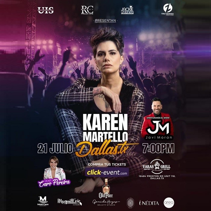 Get Information and buy tickets to Karen Martello - Dallas, TX Show: 9:00pm on www.click-event.com