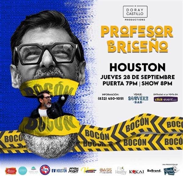 Profesor Briceño con su Show: Bocón - Katy, TX
