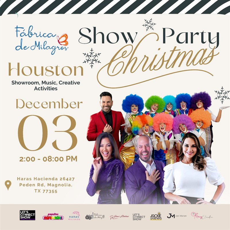 Obtener información y comprar entradas para Show Party Christmas - Showroom, music, creative activities - Magnolia, TX  en www.click-event.com.