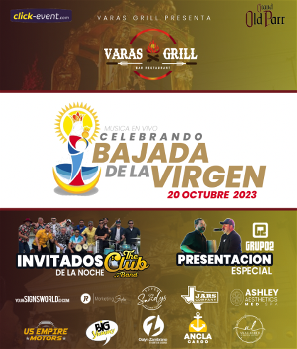 Get Information and buy tickets to BAJADA DE LA VIRGEN DALLAS Bajada De la Virgen - Dallas - Gaitas on www.click-event.com