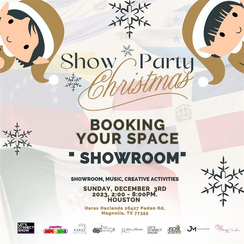Obtener información y comprar entradas para Show Party Christmas - Vendors - Magnolia, TX Compra tu Stand en www.click-event.com.