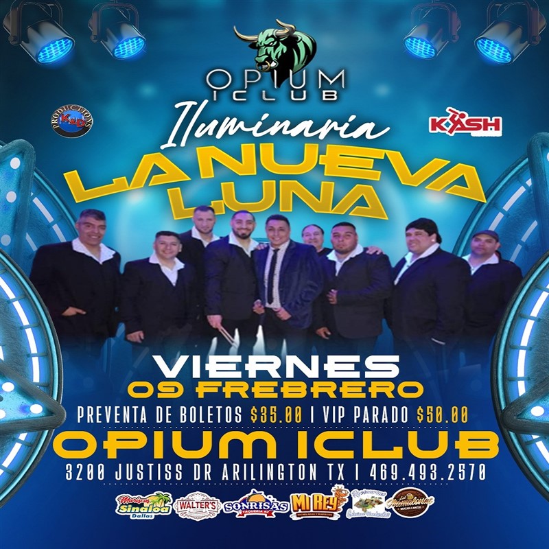 Obtener información y comprar entradas para Iluminaria - La Nueva Luna - Cumbia Argentina - Dallas, TX  en www.click-event.com.