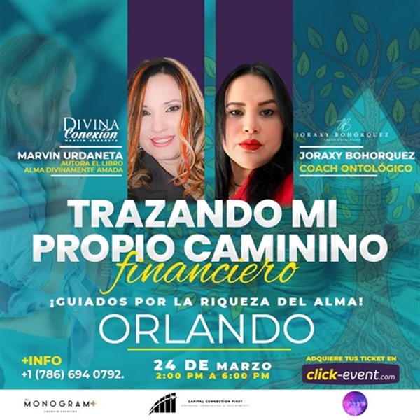 Get Information and buy tickets to Trazando mi propio camino financiero - con Marvin Urdaneta - Orlando, FL  on www click-event com