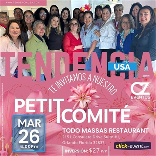 Get Information and buy tickets to Petit Comité - Tendencia USA - Orlando, FL  on www click-event com