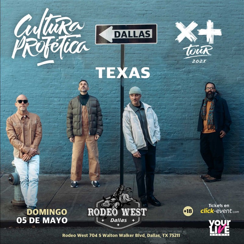 Get Information and buy tickets to Cultura Profética - Dallas, TX + 18 años on www click-event com