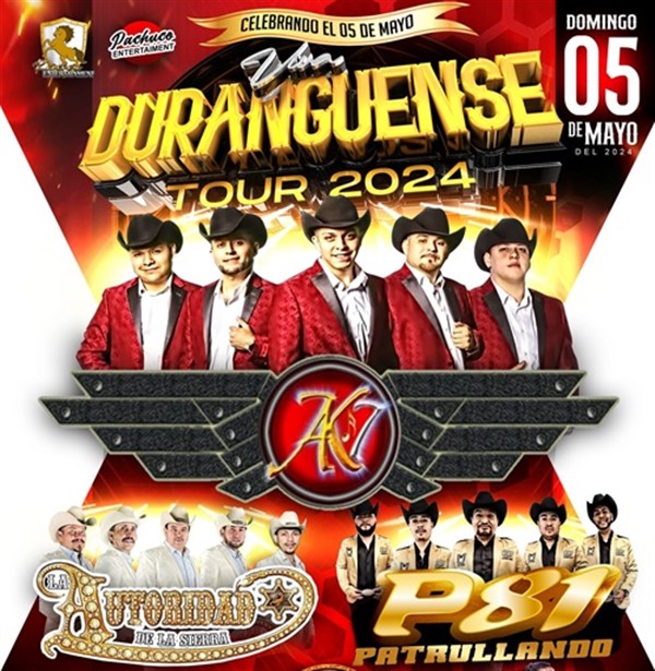 Obtener información y comprar entradas para Viva el Duranguense - Tour 2024 - Camden, NJ  en www click-event com.