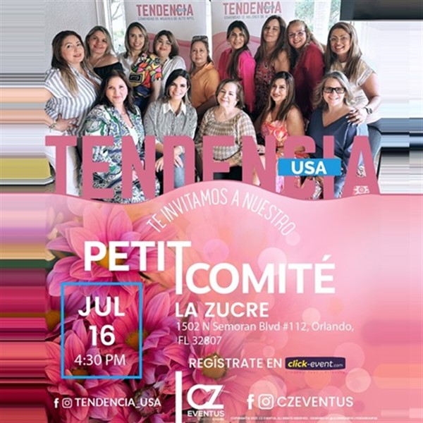 Get Information and buy tickets to Petit Comité - Tendencia USA - Orlando FL  on www click-event com