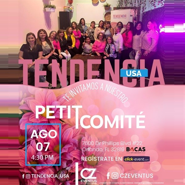 Get Information and buy tickets to Petit Comité - Tendencia USA - Orlando, FL  on www click-event com