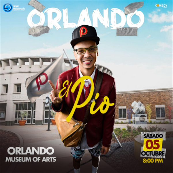 Obtener información y comprar entradas para El Pio RD - Stand up comedy - Orlando FL  en www click-event com.