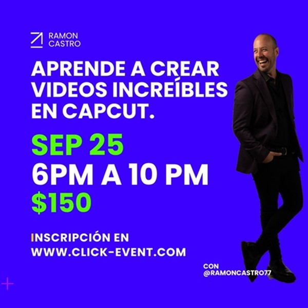 Obtener información y comprar entradas para Curso - Videos increibles con tu smartphone - Houston, TX  en www click-event com.