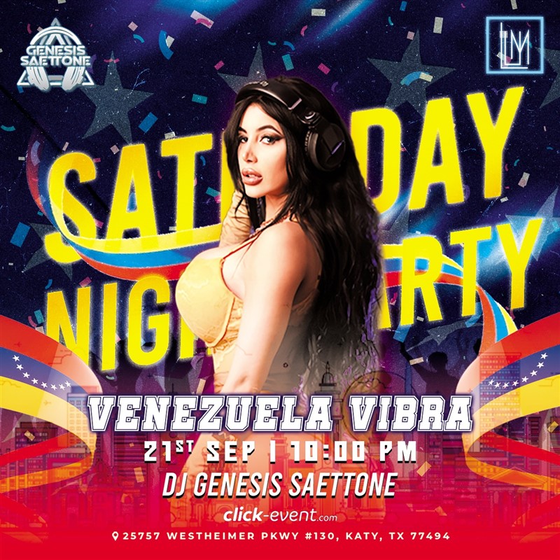 Get Information and buy tickets to Venezuela Vibra - La mejor fiesta latina - Katy, TX  on www click-event com