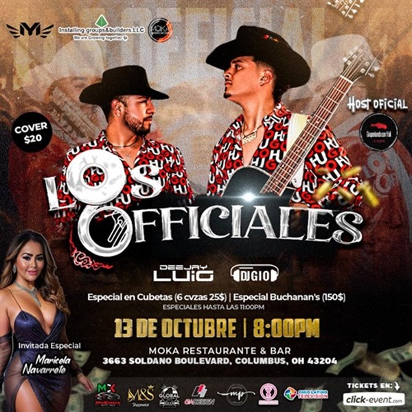 Get Information and buy tickets to Grupo Los Officiales - en concierto - Columbus, OH  on www click-event com