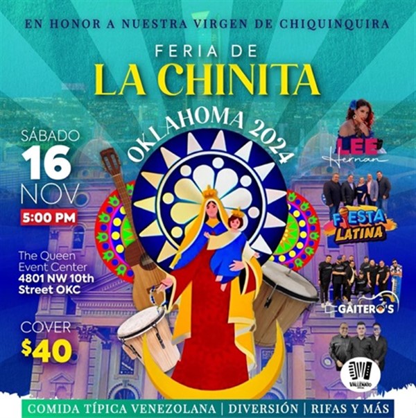 Get Information and buy tickets to Feria de la Chinita Oklahoma 2024 - Oklahoma, OK  on www click-event com