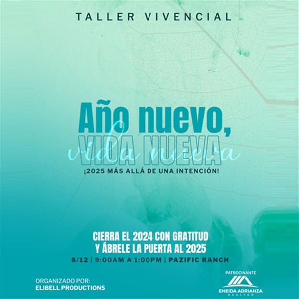 Get Information and buy tickets to Taller Vivencial - Año nuevo, vida nueva - con Jose Paulino Gonzalez - Wallis, TX  on www click-event com