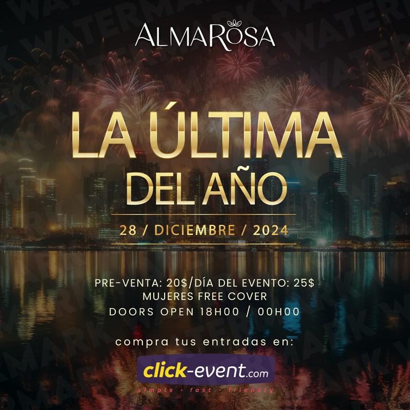 Get Information and buy tickets to La Ultima del Año - Miami FL  on www click-event com