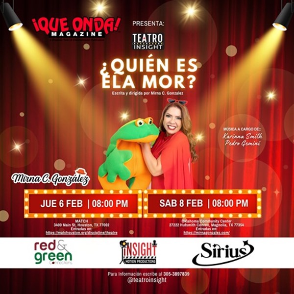 Get Information and buy tickets to ¿Quien es Ela Mor? - Teatro - Musica y Comedia - Magnolia, TX  on www click-event com