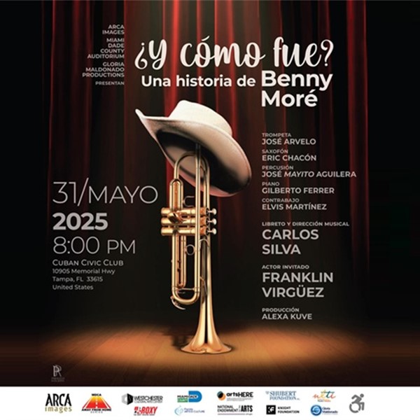 Get Information and buy tickets to ¿Y cómo fue? - Una historia de Benny Moré - de Carlos Silva - Tampa, FL  on www click-event com