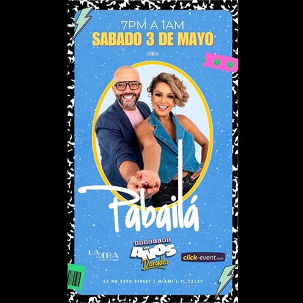 Get Information and buy tickets to Aquellos años dorados - con Pa Baila en concierto - Miami, FL La Fiesta noventera mas famosa de Miami on www click-event com