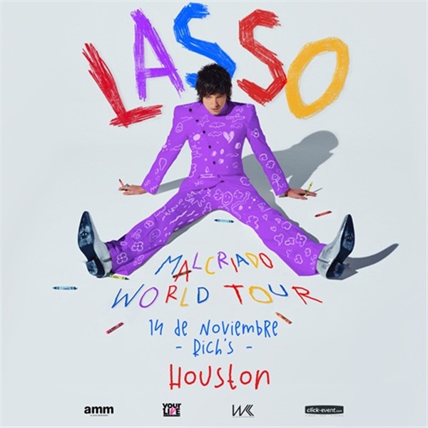 Get Information and buy tickets to Lasso - Malcriado World Tour - Houston, TX  on www click-event com