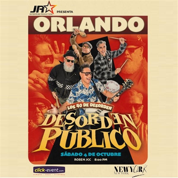 Get Information and buy tickets to Desorden Publico - en concierto - Orlando, FL  on www click-event com
