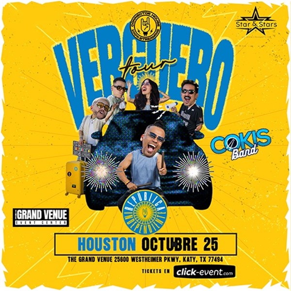 Get Information and buy tickets to Republica Independiente y su Verguero Tour 2025 - Houston, TX Puertas: 7:30pm / Show: 8:30pm on ClickEvent