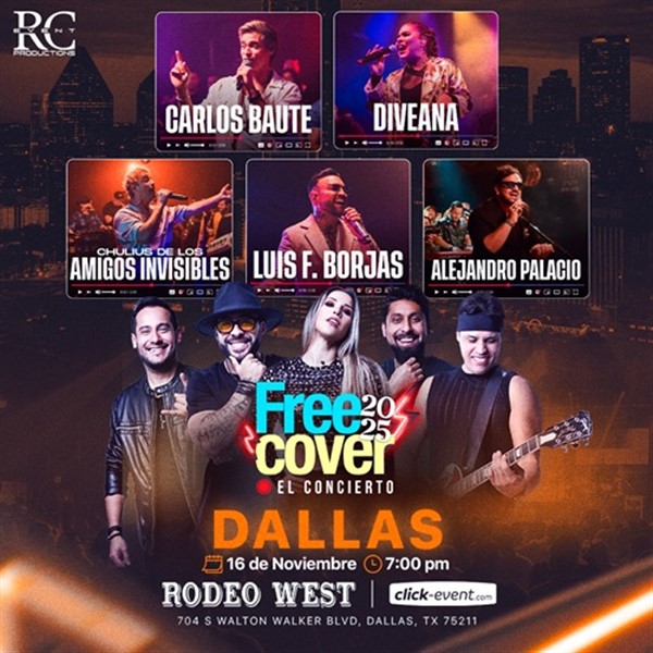 Get Information and buy tickets to Free Cover 2025 - El Concierto - Dallas, TX  on ClickEvent